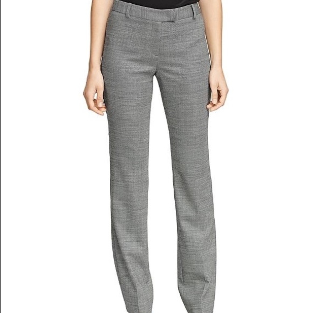 NWT Brooks Brothers Lucia Fit Will Birdseye Gray Suit Pants Trousers Size 6
